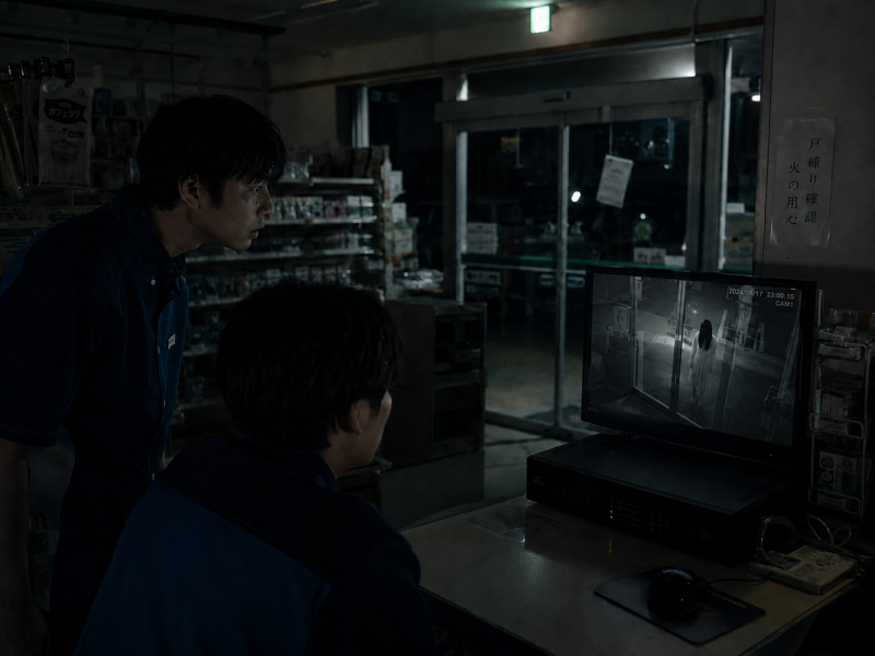 일본 괴담 편의점에 다시 나타난 여자.png