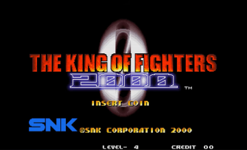 고전 오락실 플래시 게임 더 킹오브 파이터즈 2000 (The King of Fighters 2000)